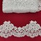 1 Yard Corded Embroidered Lace Trim 6" Wide 100% Polyester Net Mesh for Bridal & Special Occasion